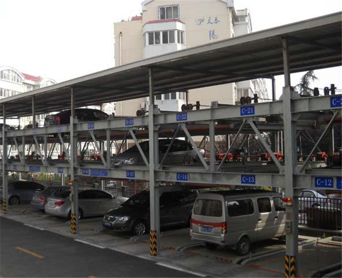 三层升降横移车库