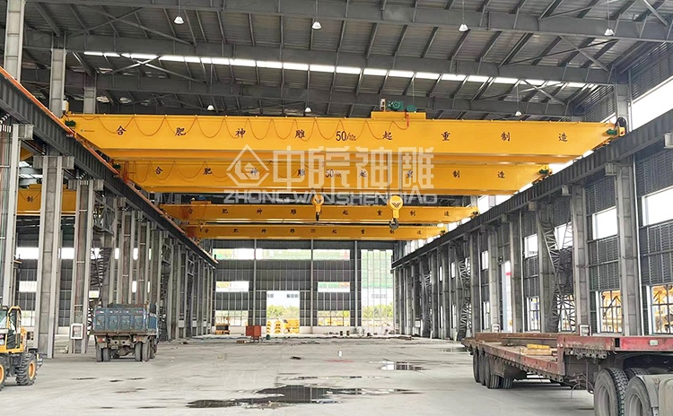 神雕50/10t-28.5m主副钩双梁行车
