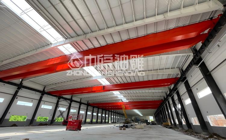 神雕45.2米大跨度欧式双梁行车 神雕45.2米大跨度欧式双梁行车